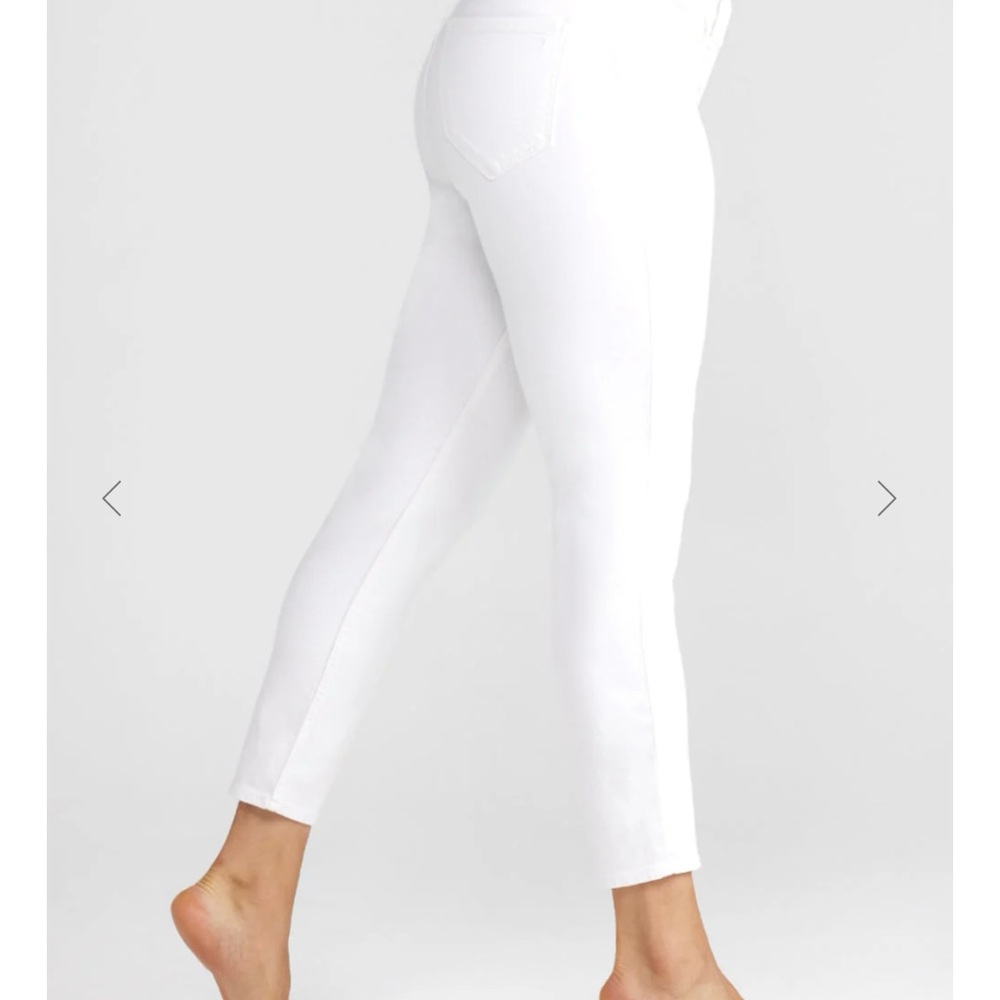 Yummie White Ankle Length Jeans size 26 - Picture 4 of 8